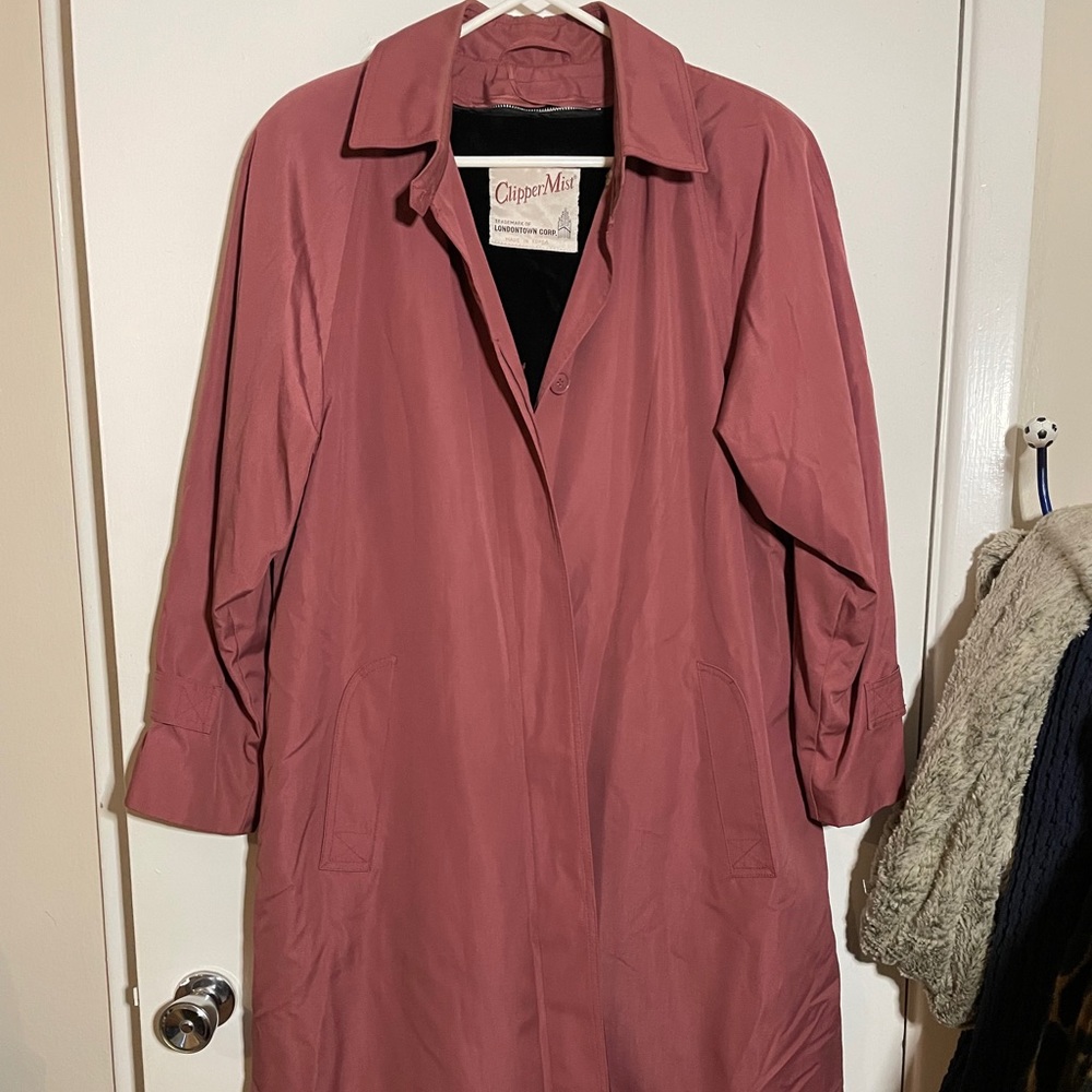 Clipper Mist Trench Coat